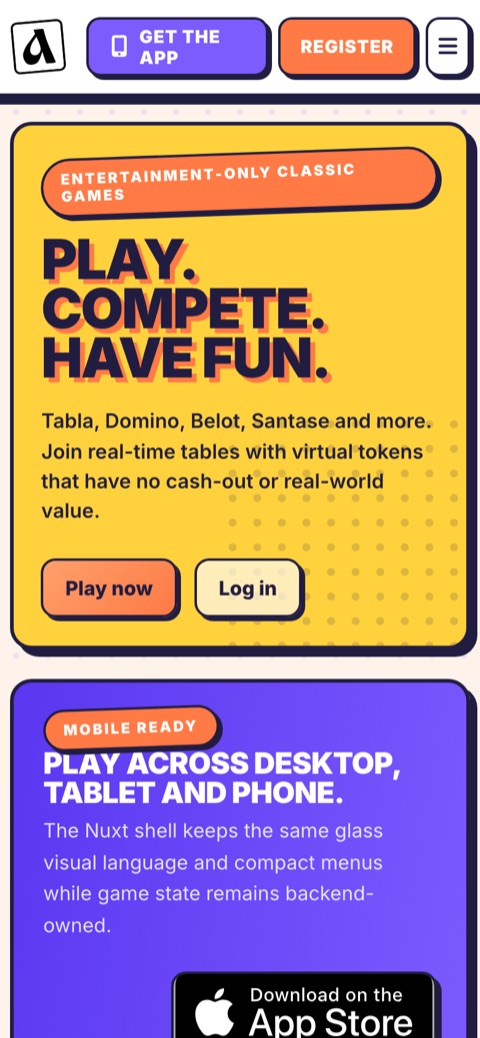 ArmiraPlay on a phone